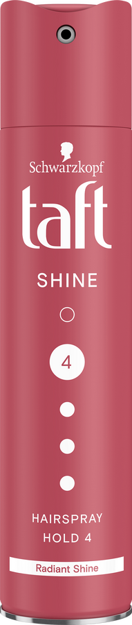 Taft hairspray Shine HL 4 лак за коса,придава блясък с ултра силна фиксация 250мл