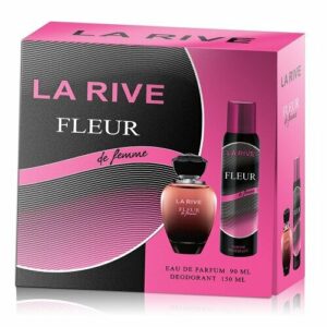 LA RIVE "FLEUR De Femme " Дамски Парфюм и Дезодорант Комплект: Оригинален и модерен аромат