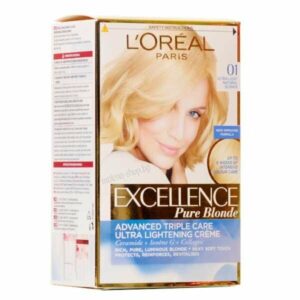 Перманентна крем боя за коса Loreal Excellence Cream, 120 мл
