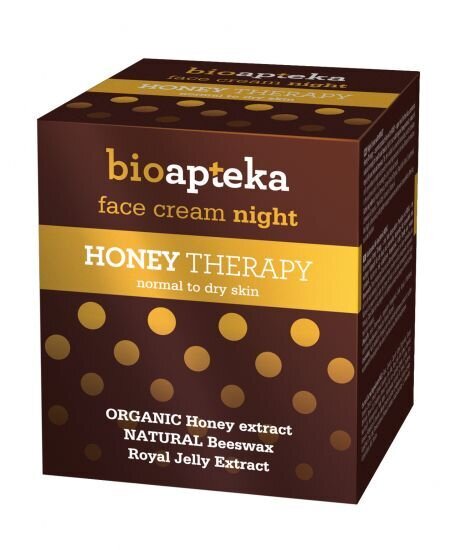 Нощен крем за лице Bilka Bioapteka Honey Therapy с мед, 40 мл