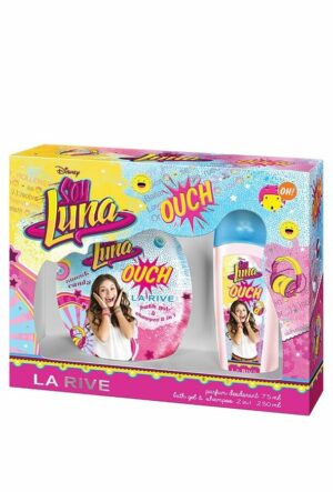 Детски подаръчен комплект La Rive Soy Luna OUCH - парфюм-дезодорант 75мл+душгел 250мл