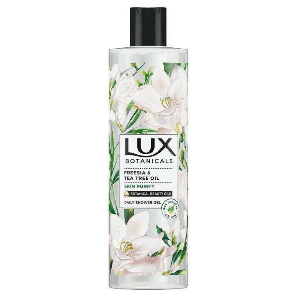 Измиващ душ гел Lux Botanicals с кайсиево масло и сакура 500мл