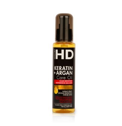 HD Keratin Argan Oil -Олио за коса с кератин и арган 100мл.