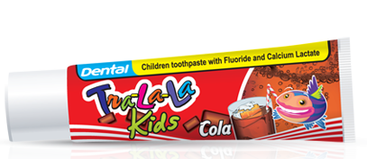 Dental Kids-Детска паста за зъби с аромат на кола