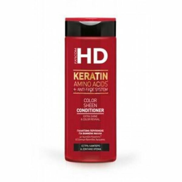 HD Keratin Color Sheen Conditioner Балсам за боядисана и третирана коса Farcom 330мл.