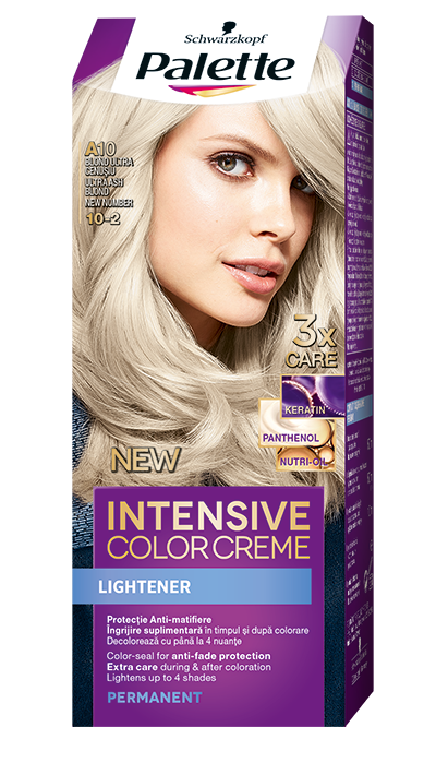 Palette Intensive Color Creme A10 Ultra Ash Blond