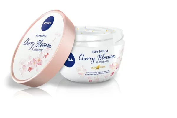 Суфле за тяло NIVEA Cherry Blossom & Jojoba Oil с череша и масло от жожоба 200мл