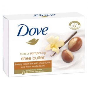 Крем сапун dove pampering shea butter за ръце и тяло с масло от ший и ванилия, 90 гр