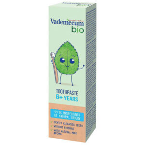 Паста за зъби за деца Vademecum Bio Junior Mint 6+, 50мл