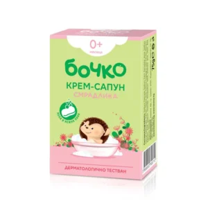 Крем сапун Бочко ЛАВЕНА с екстракт от смрадлика 0+, 75 гр