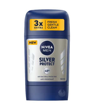 Дезодорант стик за мъже NIVEA MEN SILVER PROTECT със сребърни йони