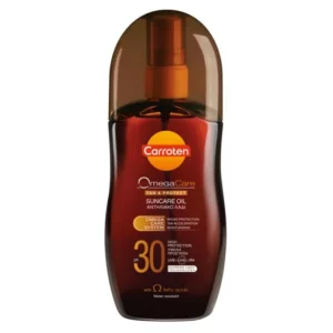 Слънцезащитно олио Carroten Omega Care за тен и защита, SPF30, 125мл