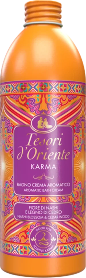 Душ- гел крем Tesori D'Oriente Karma Ritual, 500мл