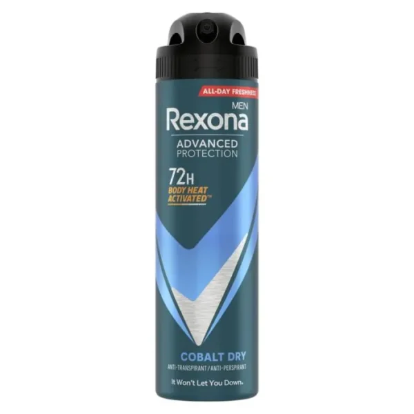Мъжки дезодорант Rexona Men Advanced Protection Cobalt против изпотяване, 150 мл