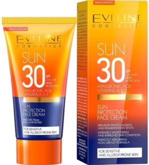 Слънцезащитен крем Evelin Sun Саrе за лице, 50 мл