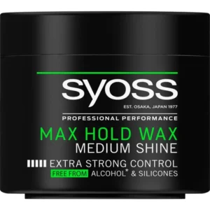 schwarzkopf syoss max hold Вакса за коса с мега силна фиксация, 150 мл