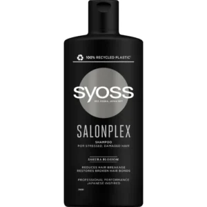 Възстановяващ шампоан за увредена коса Syoss Salonplex, 440 мл