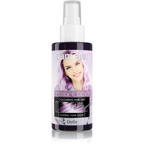 Оцветяващ спрей за коса delia cameleo spray & go hair spray , виолетов