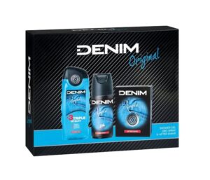 Мъжки комплект Denim Original - Афтършейв, 100 ml + Душ гел, 250 ml + Дезодорант, 150 мл