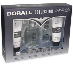 Комплект за мъже dorall islanders Балсам+ Тоалетна вода 100 и 15 мл+ душ гел