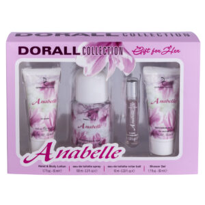 Дамски комплект dorall anabelle лосион за ръце+парфюмна вода+ душ гел+ рол он