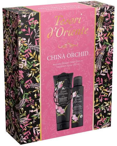 Комплект tesori d`oriente china orchid Душ гел 250 мл и Спрей дезодорант 150 мл