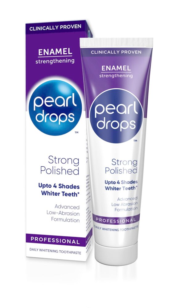 Избелваща паста за зъби Pearl Drops Strong Polished с перлит, 75мл