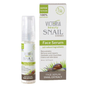 Серум за лице Victoria Beauty Snail Extract, с екстракт от градински охлюв, 30 мл