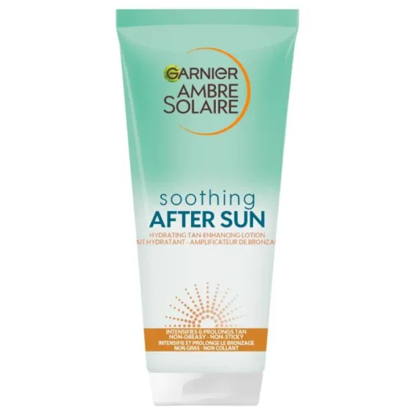 Бронзиращо мляко за тяло за след слънце Garnier Ambre Solaire After Sun, 200 мл