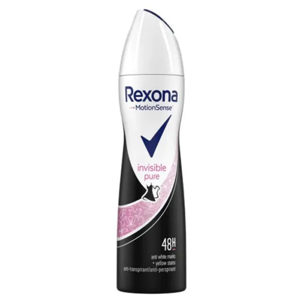 Дамски дезодорант Rexona Motionsense Invisible Pure, 150 мл