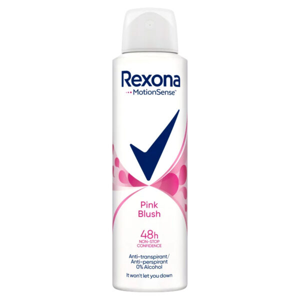 Дамски дезодорант Rexona MotionSense Pink Blush, 150 мл