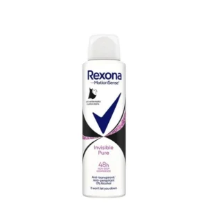 Дамски дезодорант Rexona Motionsense Invisible Pure, 150 мл