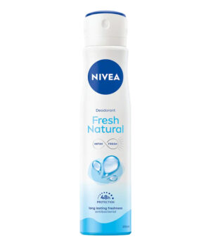 Дамски дезодорант спрей NIVEA FRESH NATURAL, против изпотяване, 250 мл