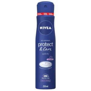 Дамски дезодорант спрей Nivea NIVEA PROTECT & CARE, против изпотяване, 250 мл