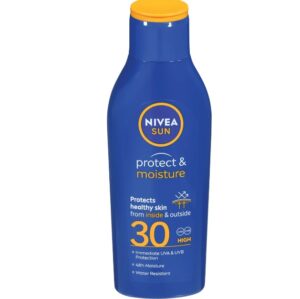 Слънцезащитен хидратиращ лосион Nivea Sun Protect & Moisture, SPF30, 200 мл