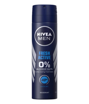 Мъжки дезодорант спрей Nivea NIVEA MEN FRESH ACTIVE, против изпотяване, 150 мл