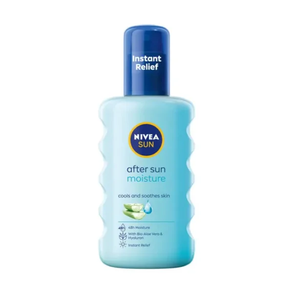 Охлаждащ спрей за след слънце Nivea Sun After Sun Moisture, 200 мл