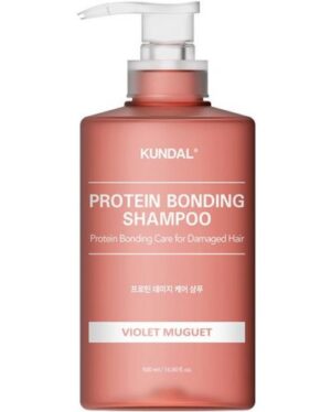 Възстановяващ шампоан Kundal Protein Bonding Violet Muguet, с протеини, 500 мл