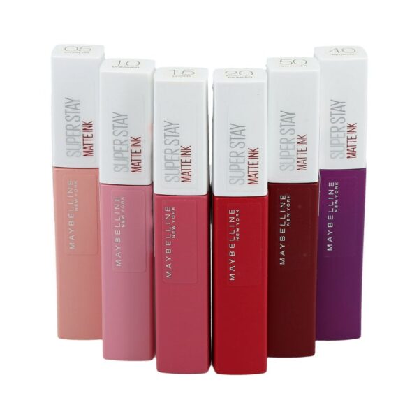 Дълготрайно червило с матиращ ефект MAYBELLINE SUPERSTAY MATTE, 5мл