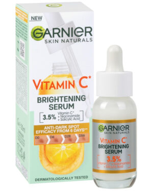 Нощен серум с витамин С Garnier Brightening Night Serum, 30 мл