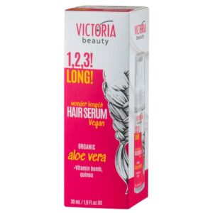 Серум за растеж на коса Victoria Beauty LONG, с алое вера, 30 мл