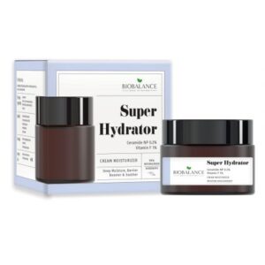 Супер хидратиращ крем за лице BioBalance Super Hydrator, със серамид и витамин F, 50 мл