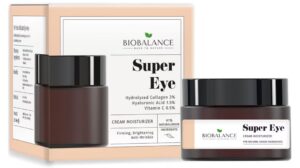 Супер стягащ околоочен крем BioBalance Super Eye, фините линии и бръчки, 20 мл