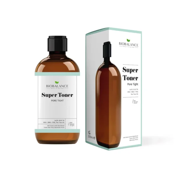 Супер тонер за стягане на порите BIOBALANCE SUPER TONER PORE-TIGHT, 250 мл