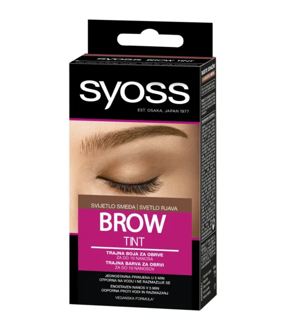 Дълготрайна боя за вежди SYOSS BROW TINT, 17 мл