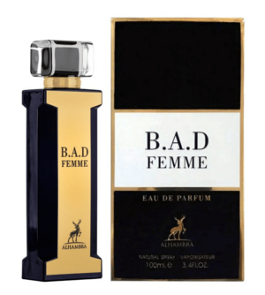 Дамска парфюмна вода Lattafa BAD FEMME EDP, вдъхновен от Good Girl на Carolina Herrera, 100 мл