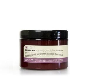 Mаска за увредена и накъсана коса Insight Damaged Hair Mask, с пшеничен зародиш, 500 мл