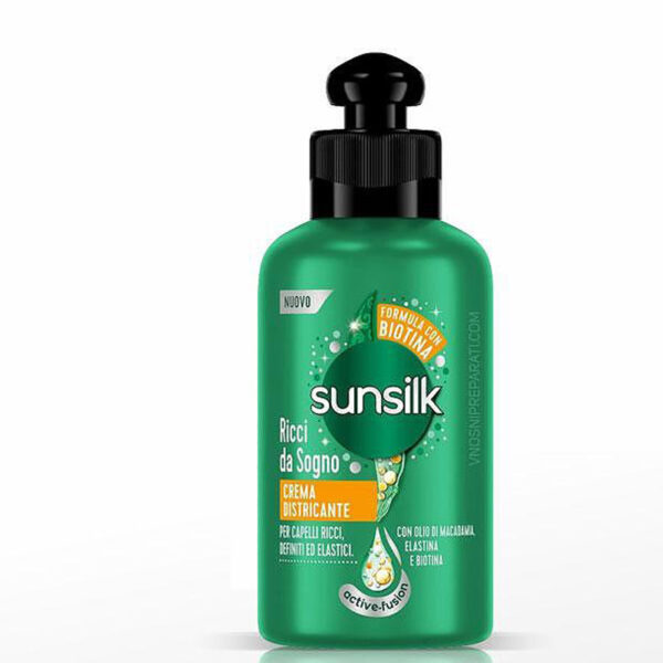 Крем за фиксиране на къдрици SUNSILK Ricci da Sogno, без отмиване, 200 мл