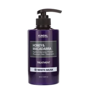 Балсам с мед и макадамия Kundal Honey & Macadamia Treatment White Musk, 500 мл