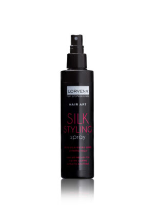 Лак за коса със силна фиксация и копринен блясък, LORVENN Silk Styling Spray, 200 мл